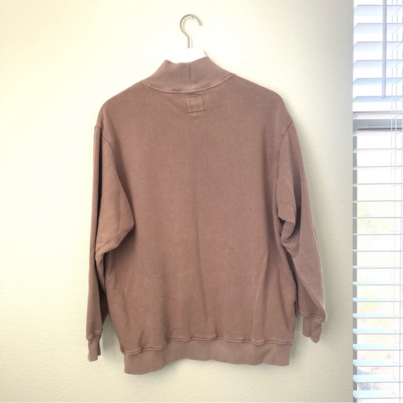 Aerie• Mock Neck Crew Oversized - Picture 5 of 5